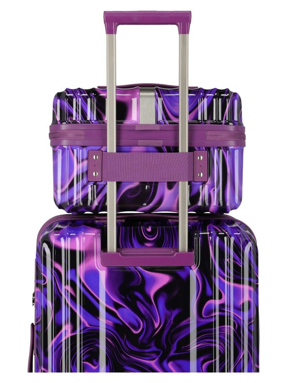 Travelite Козметичен куфар Travelite Lascana Edition Beautycase Purple Swirl