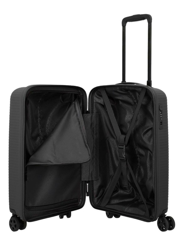 Travelite Travelite Air Stripe S Slim Черна