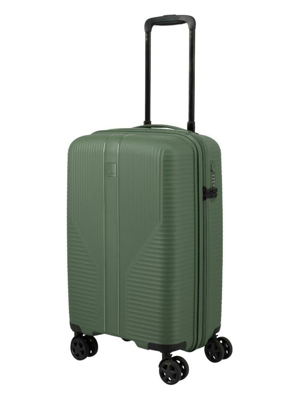 Travelite Travelite Air Stripe S Slim Зелена