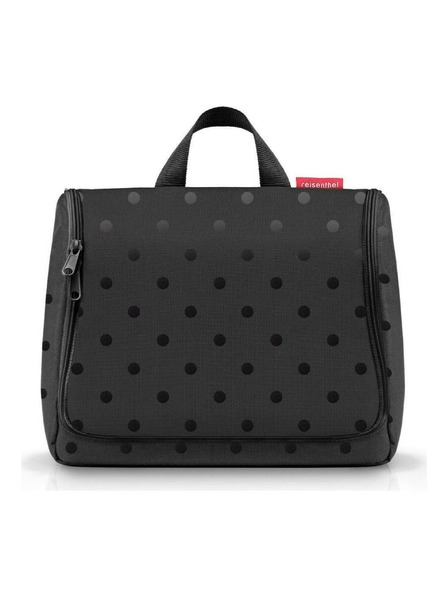 Reisenthel Козметична чанта Reisenthel Toiletbag XL Glossy dots black