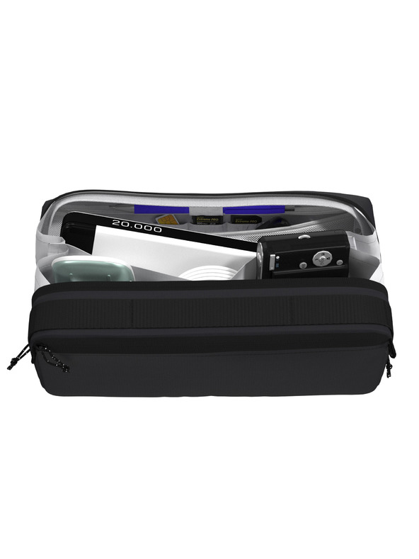 CabinZero Кръстна чанта CabinZero Tech Pouch Absolute Black