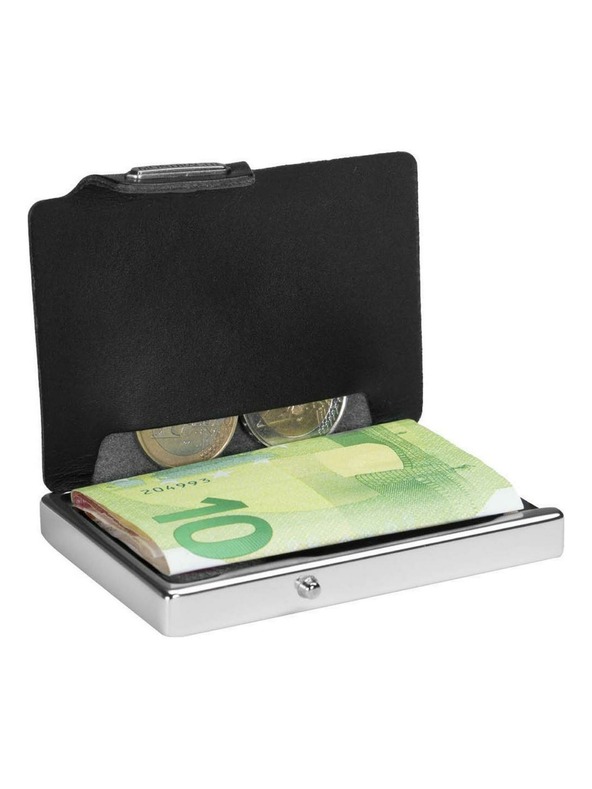 Mondraghi Портфейл Mondraghi Silhouette Edelweiss Black