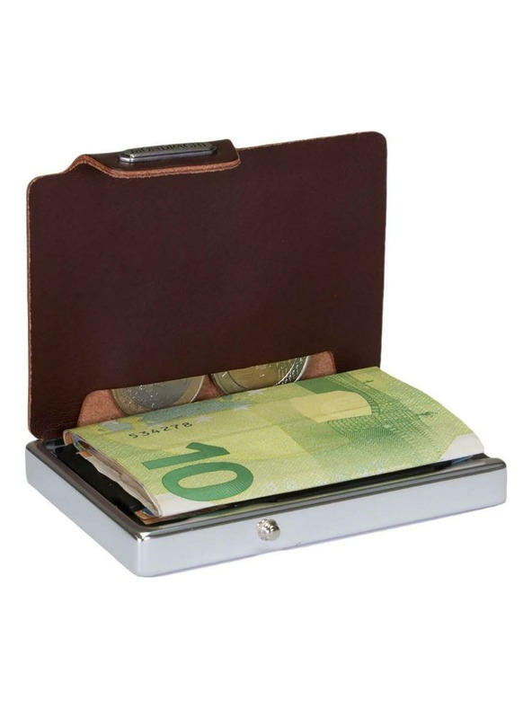 Mondraghi Портфейл Mondraghi Silhouette Edelweiss Brown