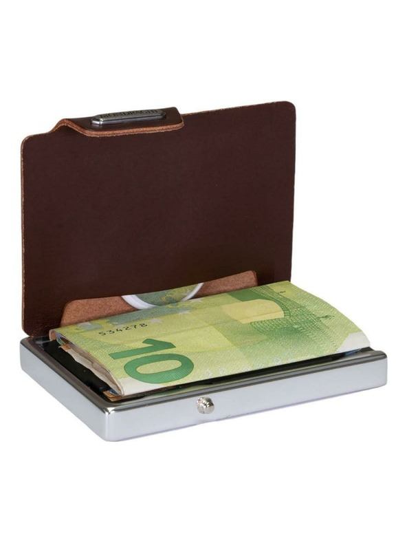 Mondraghi Портфейл Mondraghi Silhouette Edelweiss Brown