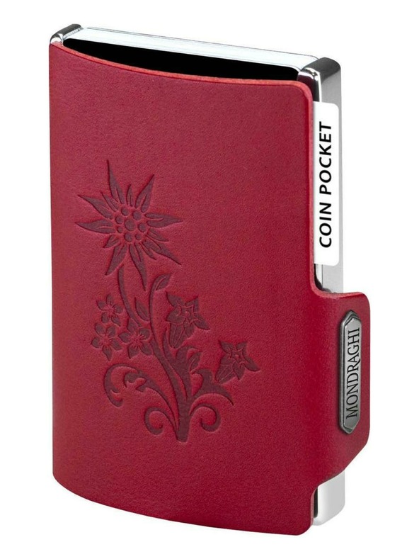 Mondraghi Портфейл Mondraghi Silhouette Edelweiss Red