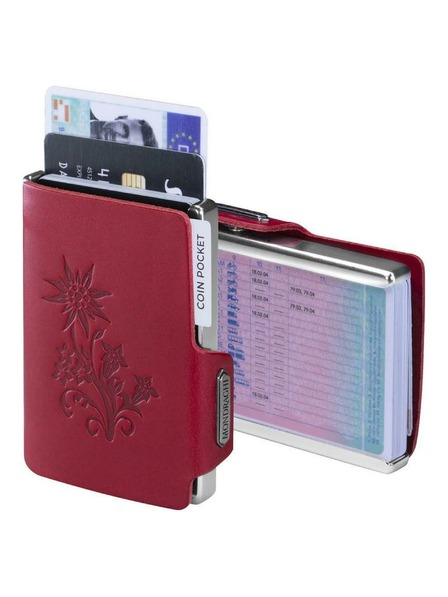 Mondraghi Портфейл Mondraghi Silhouette Edelweiss Red
