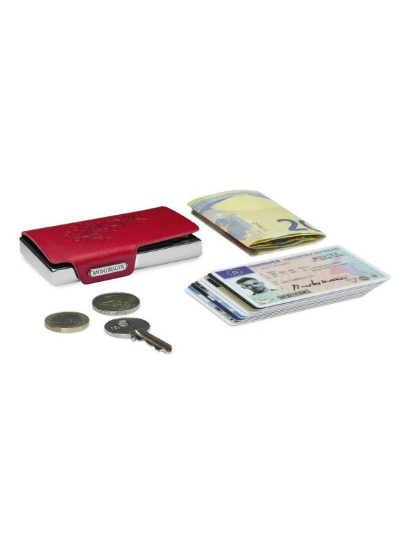 Mondraghi Портфейл Mondraghi Silhouette Edelweiss Red