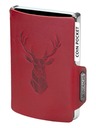 Mondraghi Портфейл Mondraghi Silhouette Modern Deer Red