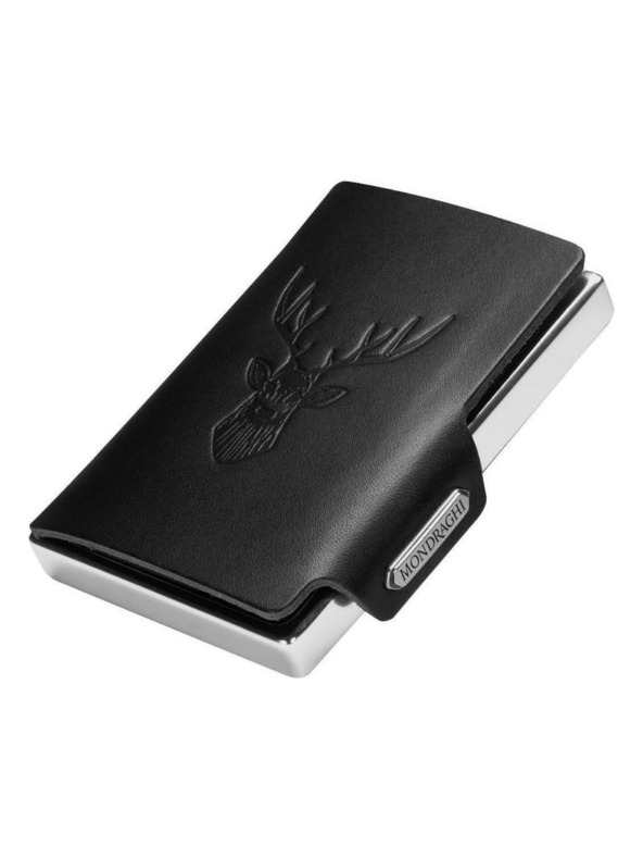 Mondraghi Портфейл Mondraghi Silhouette Classic Deer Black