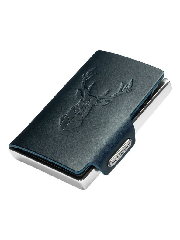 Mondraghi Портфейл Mondraghi Silhouette Modern Deer Blue