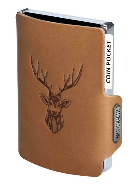 Mondraghi Портфейл Mondraghi Silhouette Classic Deer Caramel