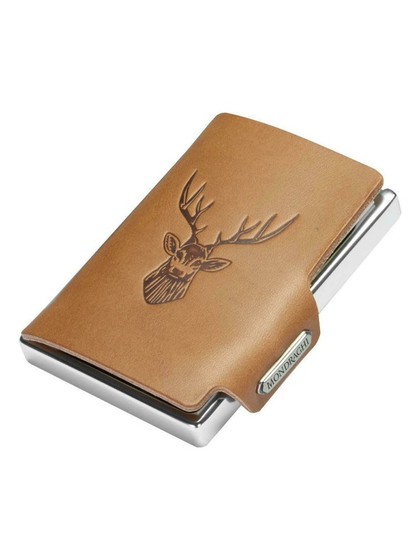 Mondraghi Портфейл Mondraghi Silhouette Classic Deer Caramel