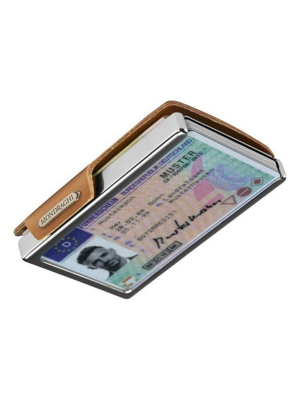 Mondraghi Портфейл Mondraghi Silhouette Classic Deer Caramel