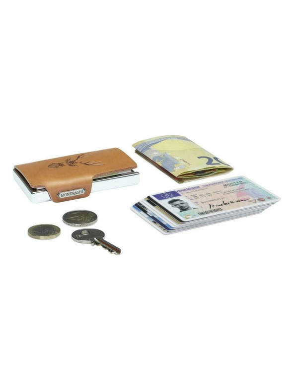 Mondraghi Портфейл Mondraghi Silhouette Classic Deer Caramel