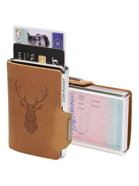 Mondraghi Портфейл Mondraghi Silhouette Modern Deer Caramel