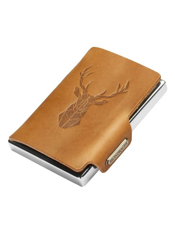 Mondraghi Портфейл Mondraghi Silhouette Modern Deer Caramel