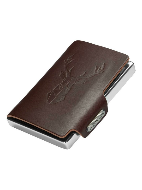 Mondraghi Портфейл Mondraghi Silhouette Modern Deer Brown