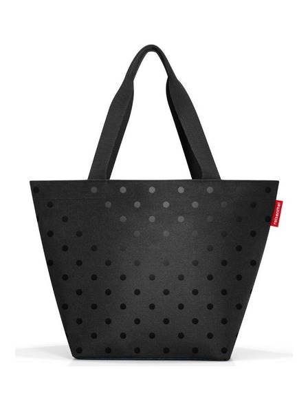 Reisenthel Чанта Reisenthel Shopper M Glossy dots black