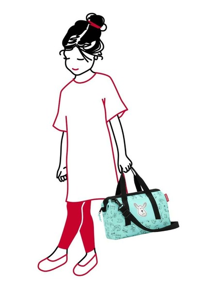 Reisenthel Чанта Reisenthel Allrounder XS Kids Cats and dogs mint