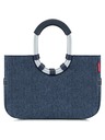 Reisenthel Чанта Reisenthel Loopshopper M Herringbone Dark Blue