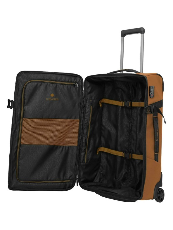 Travelite Чанта Travelite Briize Wheeled Duffle M Curry