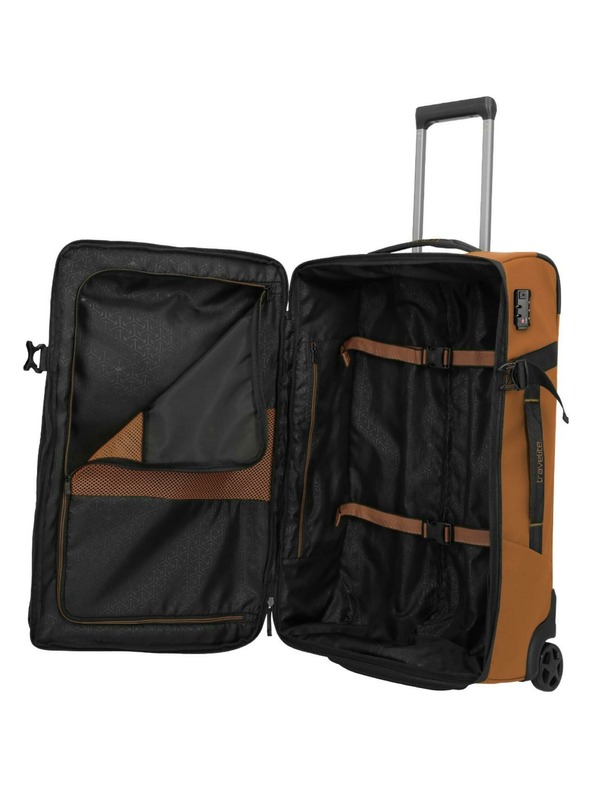 Travelite Чанта Travelite Briize Wheeled Duffle M Curry