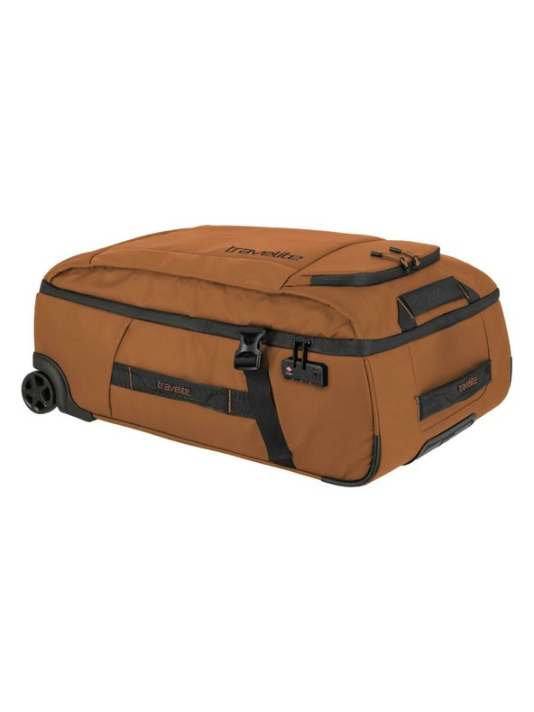 Travelite Чанта Travelite Briize Wheeled Duffle M Curry