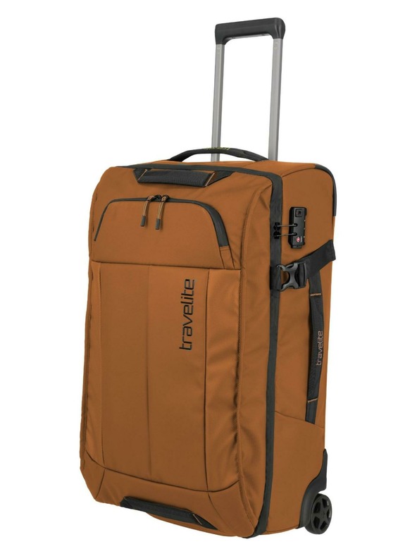 Travelite Чанта Travelite Briize Wheeled Duffle M Curry