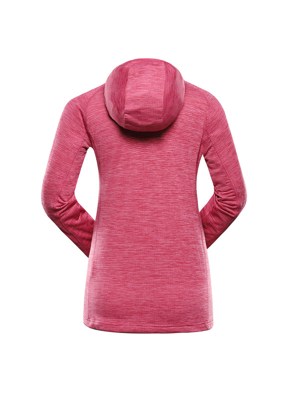 ALPINE PRO Дамски бързосъхнещ суитшърт ALPINE PRO ROLTA neon pink