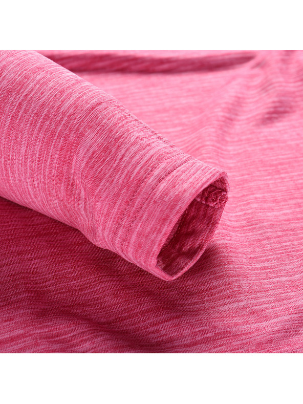 ALPINE PRO Детски бързосъхнещ суитшърт с cool-dry ALPINE PRO ROLTO neon pink