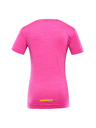 ALPINE PRO Детска бързосъхнеща тениска ALPINE PRO BASIKO neon pink