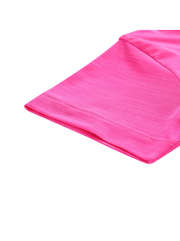 ALPINE PRO Детска бързосъхнеща тениска ALPINE PRO BASIKO neon pink