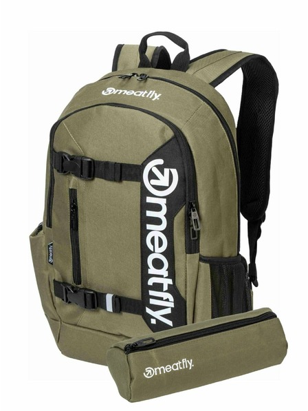 Meatfly Meatfly раница Basejumper Olivine 22 L + ПЕНАЛ БЕЗПЛАТНО