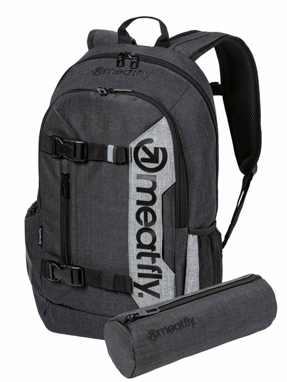 Meatfly Meatfly раница Basejumper Charcoal Heather / Grey Heather 22 L