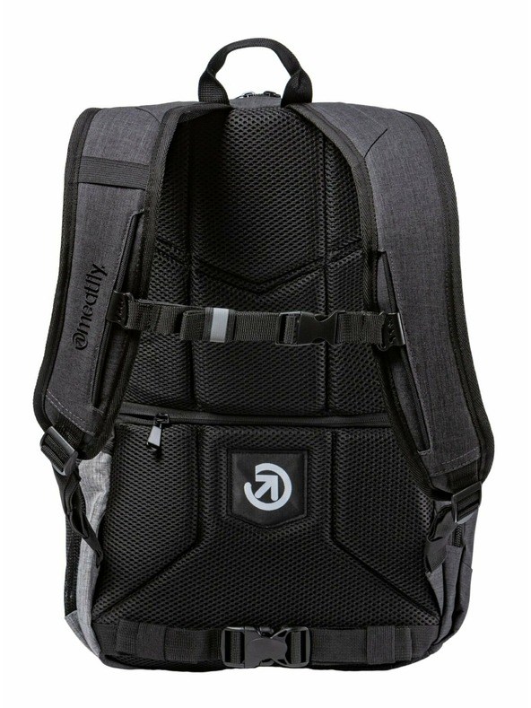Meatfly Meatfly раница Basejumper Charcoal Heather / Grey Heather 22 L