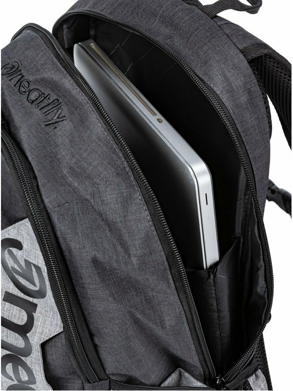 Meatfly Meatfly раница Basejumper Charcoal Heather / Grey Heather 22 L