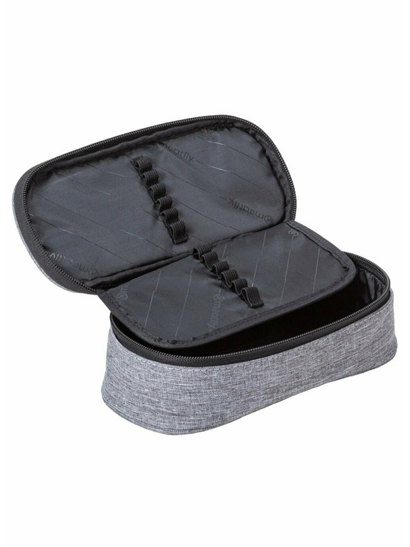 Meatfly Meatfly калъф Pencil Case Heather Grey