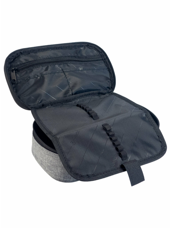 Meatfly Meatfly калъф XL Pencil Case Grey Heather