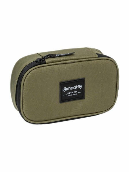 Meatfly Meatfly калъф XL Pencil Case Olivine