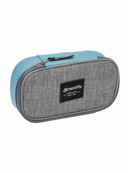 Meatfly Meatfly калъф XL Pencil Case Aqua / Grey