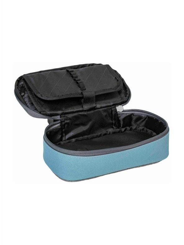 Meatfly Meatfly калъф XL Pencil Case Aqua / Grey