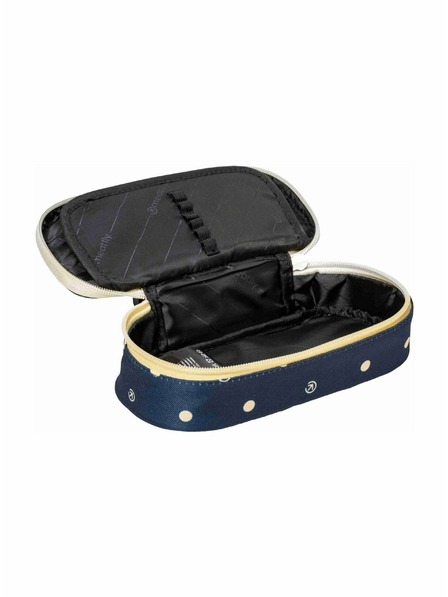 Meatfly Meatfly калъф Pencil Case Yellow Dots