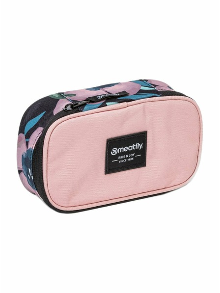Meatfly Meatfly калъф XL Pencil Case Pink Flowers