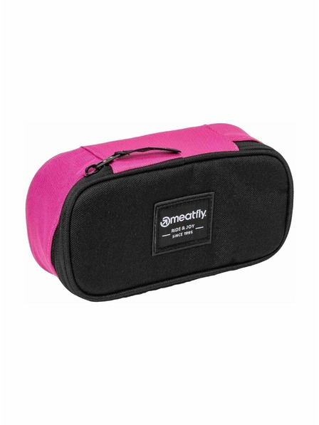 Meatfly Meatfly калъф Pencil Case Pink / Black
