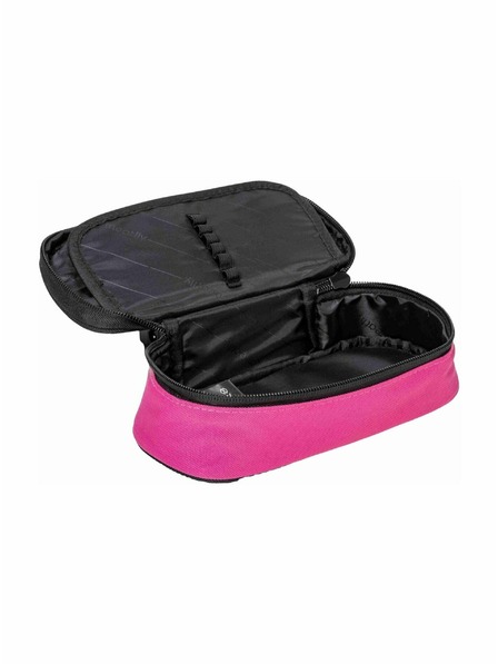 Meatfly Meatfly калъф Pencil Case Pink / Black