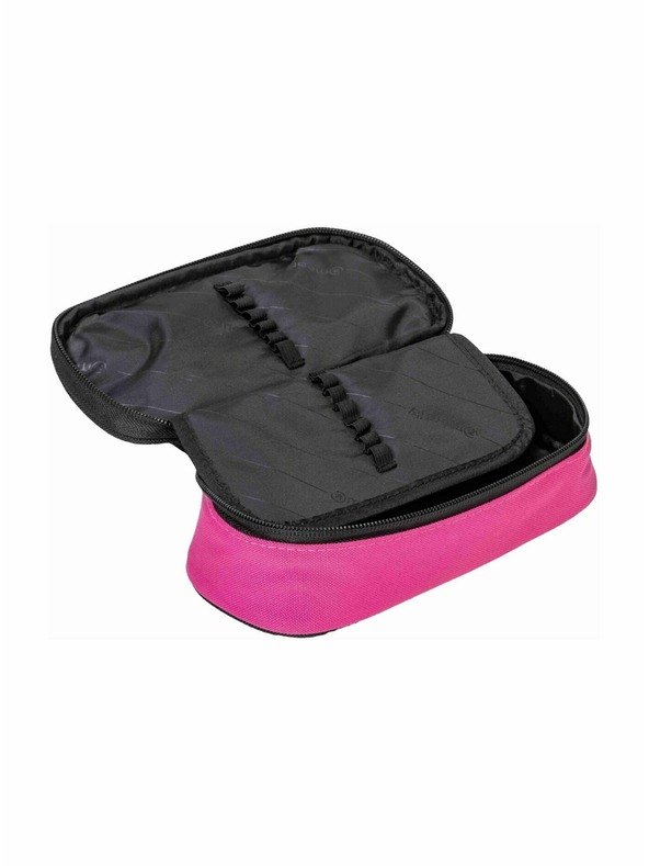 Meatfly Meatfly калъф Pencil Case Pink / Black