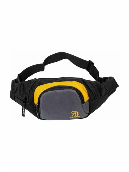 Meatfly Meatfly кръстна чанта Wally Dark Grey / Gold