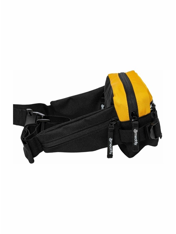 Meatfly Meatfly кръстна чанта Dash Dark Grey / Gold