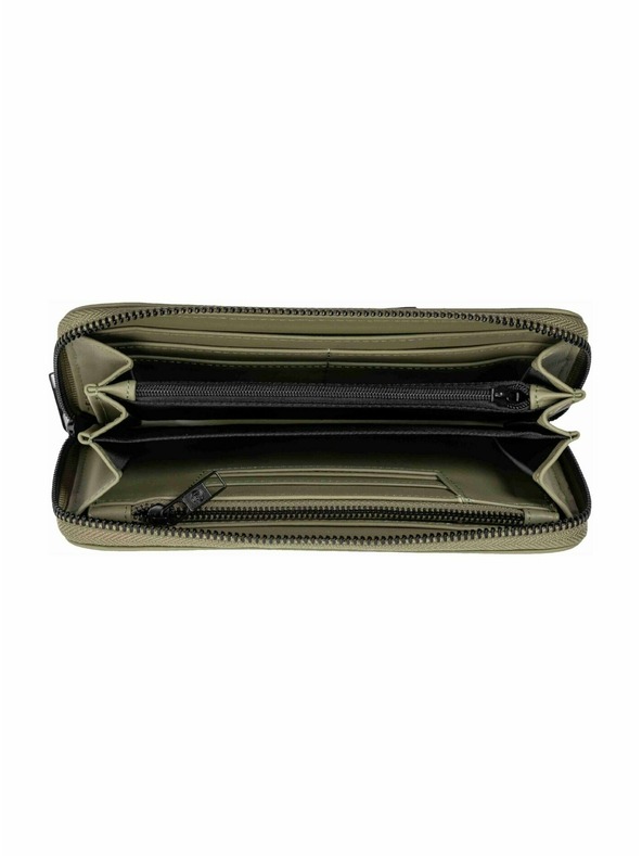 Meatfly Meatfly кожена портмоне Leila Premium Olive