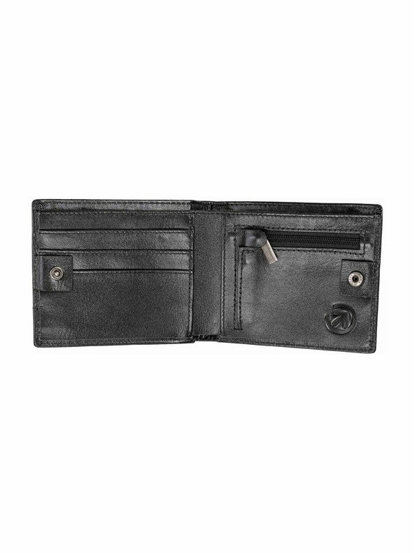 Meatfly Meatfly кожена портмоне Eliot Premium Black